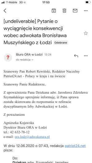 [VIDEO] Olimpijkę Annę Guzowską i porwanego przez nią 6-letniego syna Stasia poszukują na wniosek ojca dziecka Policja i Prokuratura. A jej adwokata Bronisława Muszyńskiego - referat dyscyplinarny Okręgowej Rady Adwokackiej w Łodzi!
