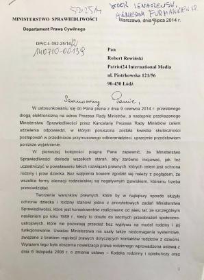 [VIDEO] POZEW O 50 MILIONÓW ZA DZIECKO: Czy prezes Sądu Okręgowego w Warszawie Piotr Schab uzna swój sąd za niesprawiedliwy? Przez to, co wyrabia sędzia Tomasz Jaskłowski?