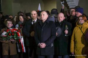 [VIDEO] Prezydent oddał hołd ofiarom stanu wojennego