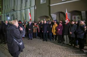[VIDEO] Prezydent oddał hołd ofiarom stanu wojennego