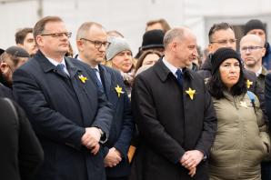 79. rocznica powstania w getcie warszawskim – uroczystość z udziałem wiceministra Błażeja Pobożego