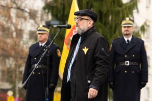 79. rocznica powstania w getcie warszawskim – uroczystość z udziałem wiceministra Błażeja Pobożego