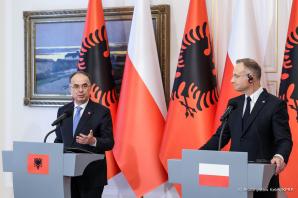 [VIDEO] Wizyta oficjalna Prezydenta Albanii w Polsce