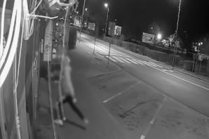 [VIDEO] Włamał się do kantoru, jeszcze tego samego dnia został zatrzymany