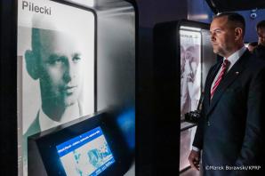 [VIDEO] Karol Nawrocki z wizytą w Muzeum II Wojny Światowej w Gdańsku