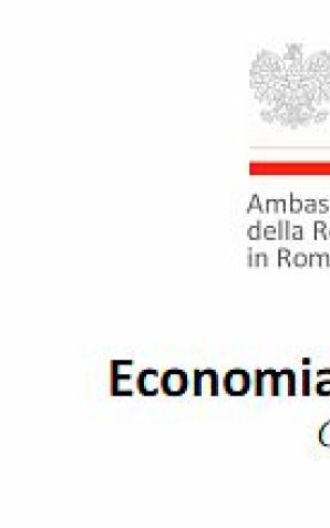 Newsletter Ambasady RP w Rzymie o polskiej gospodarce