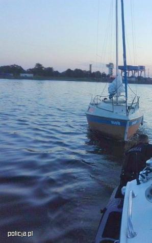 Akcja ratunkowa służb na Zalewie Włocławskim