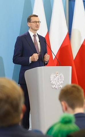 [VIDEO] Premier Mateusz Morawiecki: Będzie można odliczać darowizny od podatku od wydobycia niektórych kopalin na rzecz lokalnych samorządów