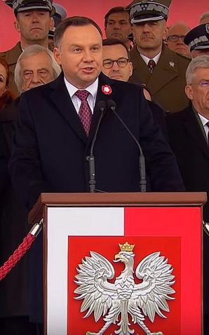 [VIDEO] Prezydent RP: Jestem przekonany, że pod biało-czerwonym sztandarem jest miejsce dla każdego z nas