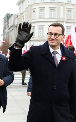 [VIDEO] Premier Mateusz Morawiecki na obchodach 100. rocznicy Odzyskania przez Polskę Niepodległości