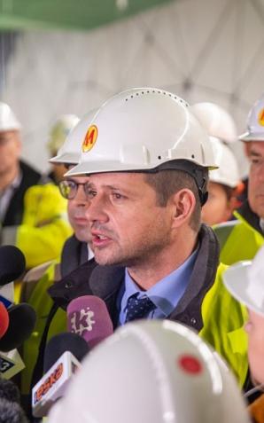Metro dojechało do stacji Księcia Janusza w Warszawie 