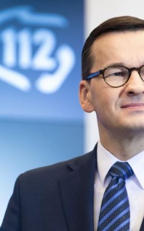 [VIDEO] Premier: Wykonujecie ważną pracę, ponieważ kto ratuje jedno życie, ratuje cały świat