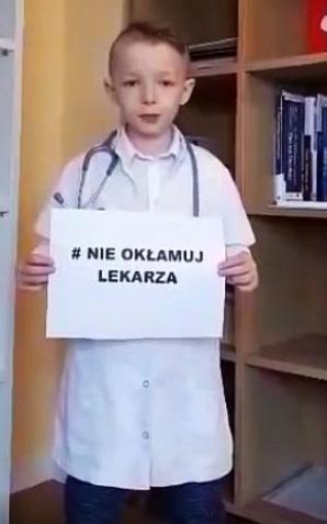 [VIDEO] Apel dzieci policjantów, lekarzy, ratowników i strażaków dot. koronawirusa!