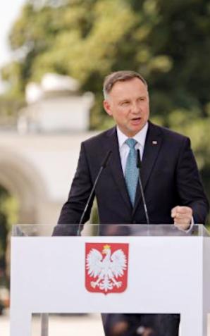 [VIDEO] Prezydent: Odbudowa Pałacu Saskiego to wielkie dzieło o charakterze symbolicznym