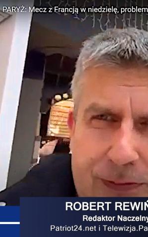 [VIDEO] PARYŻ: Mecz z Francją w niedzielę, problemy od lat -1.12.22 PORANNIK24 Robert Rewiński, Redaktor Naczelny