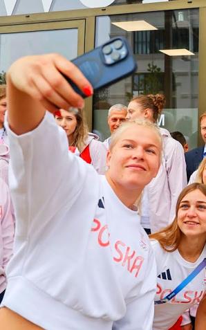 [VIDEO] Igrzyska olimpijskie. Andrzej Duda kibicował polskim siatkarzom w Paryżu