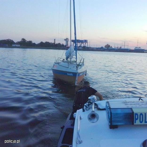 Akcja ratunkowa służb na Zalewie Włocławskim