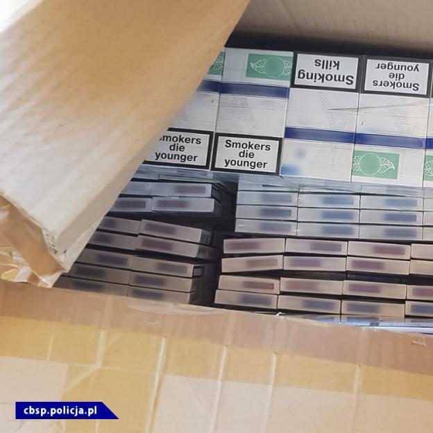 Potężny cios w przestępczość akcyzową – działania CBŚP i KAS. Zatrzymano 2 obywateli Ukrainy