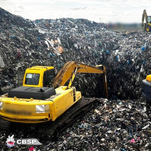 [VIDEO] Kolejna akcja CBŚP w walce z nielegalnym obrotem niebezpiecznych odpadów