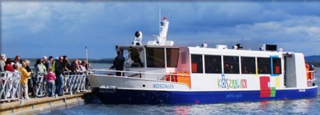 Koszałek: tramwaj wodny na lato