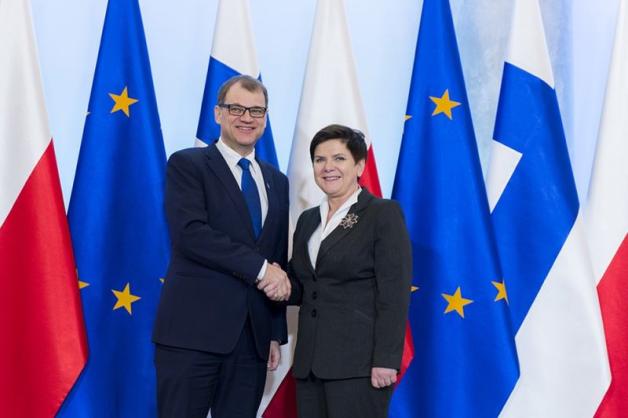 Premierzy Polski i Finlandii: wzmocnienie bezpieczeństwa największym wyzwaniem