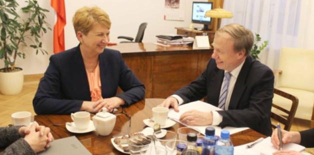 Ambasador Niemiec w MEN – spotkanie z wiceminister edukacji