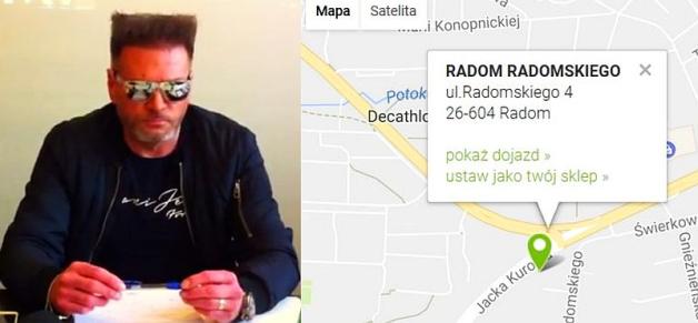 Wymuszenie rozbójnicze w Delikatesach Centrum w Radomiu - konferencja Biura Rutkowski 25 maja, o gdzinie 14:00 w Radomiu