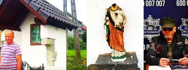 [VIDEO] Odrąbali Jezuskowi i św. Józefowi głowy. Tak grożą śmiercią w Gostomii!