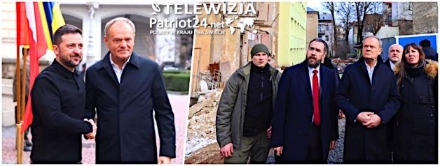 [VIDEO] Premier Donald Tusk z wizytą we Lwowie: Nasze zaangażowanie dla Ukrainy to także obrona Polski i Europy